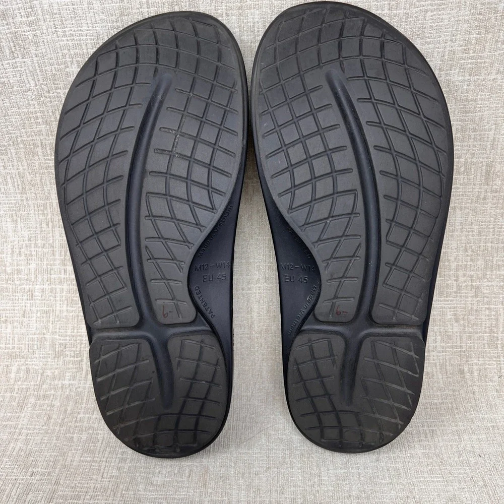 OOFOS OOahh Sport Recovery Slides Men 12 Women 14 Tactical Green Comfort Sporty